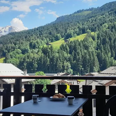 With Balcony In The Center Of The Village Apartment